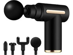 Mini pistola de masaje combinada de tres unidades